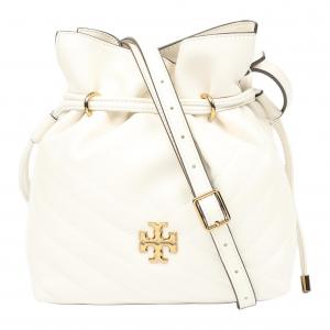 Tory Burch Сумка Kira из овчины, сумка-ведро, сумка через плечо, мини-сумка-кроссбоди, женская, белая