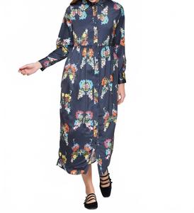 Платье Amira Mariposa с цветочным принтом, темно-синего цвета Vilagallo, Navy Floral