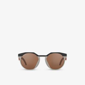 OO9242 солнцезащитные очки круглой формы из ацетата Oakley, серый