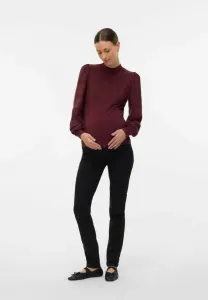 Узкие джинсы Mamalicious, Black