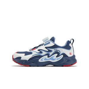 Низкие детские кроссовки для повседневной жизни XTEP, белый/синий