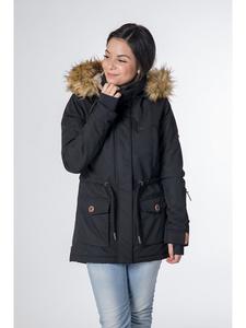 Зимняя куртка alife & kickin ABBEY FLORA, черный