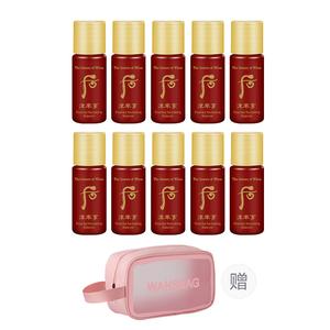 Набор пробников увлажняющий лосьон hydrating The History Of Whoo, Water 10 Pcs 50ml with Free Makeup Bag