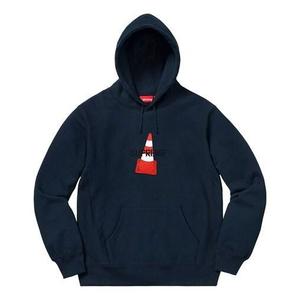 Толстовка fw19 week 1 cone hooded sweatshirt Supreme, синий