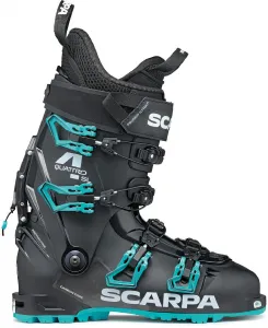 Женские горнолыжные ботинки 4-Quattro SL Scarpa, Black/Lagoon