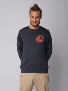 Толстовка wat? Apparel Seemann, цвет india ink grey