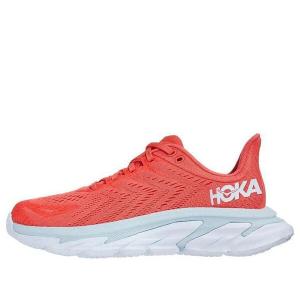 Кроссовки clifton edge 'hot coral' Hoka One One, красный