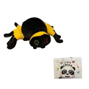 Bitter purchase Причудливая реалистичная плюшевая кукла черный паук высотой 30см/40см