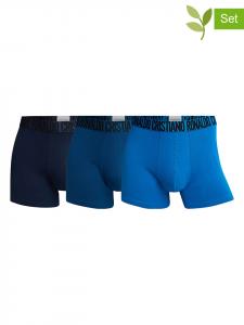 CR7 Комплект из 3 штук: боксерские шорты синего/темно-синего цвета