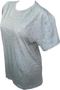 Футболка Victoria's Secret Pink Cotton Campus, короткий рукав, оверсайз, блестки, цвет серый, Gray Bling