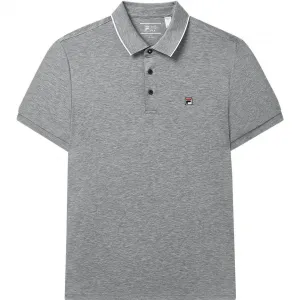 FILA Polo Shirt Men's Light Black Gray