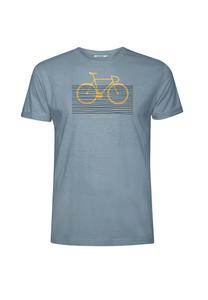 Рубашка GREENBOMB Bike Bars, бирюзовый