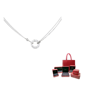 Cartier 18K White Gold ожерелья женские