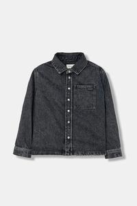 Детская джинсовая рубашка Calvin Klein Jeans, черный