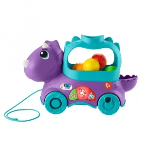 Развивающая игра Fisher Price Drag Toy Dinosaur, золотой