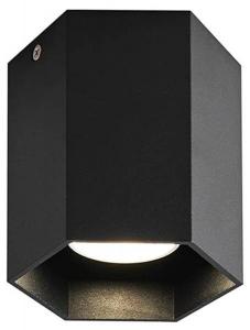 Потолочный светильник Nettlife Emma, 9x11x11 см, черный