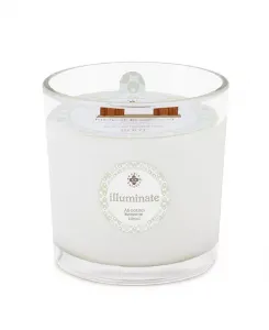 Свеча в баночке для спа Seeking Balance с 2 фитилями и ароматом можжевельника и розового дерева, 12 унций Root Candles, natural