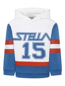 Толстовка Stella McCartney Kids с графическим принтом, белый