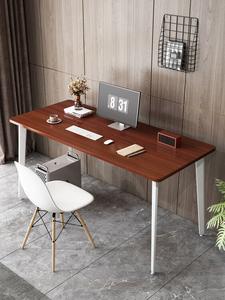 Компьютерный стол Naijia 140x60 см, белая рама + pomelo wood, усиленный