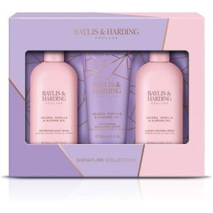 Baylis & Harding Роскошный подарочный набор с маслом жожоба, ванили и миндаля для купания — подходит для веганов