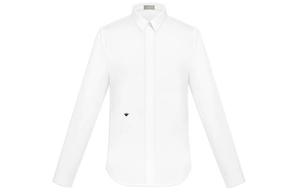 Ежеквартальные новинки Рубашка мужская белая Dior, белый