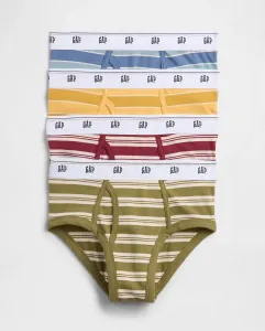 Набор из 4 детских трусов с полосатым рисунком Gap, мультиколор