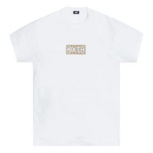 Футболка moroccan tile classic logo tee 'beige' Kith, бежевый
