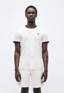 Футболка с принтом в полоску bb1 Fila, White Alyssum