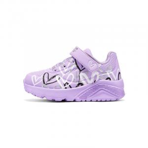 Skechers Kids Низкие детские ботиночки Lavender Multicolor для малышей