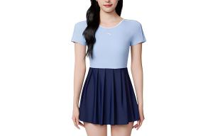 ANTA Купальник One piece Women's Light Blue/Dark Blue