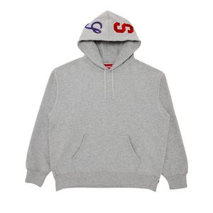 Толстовка Supreme Multi S Logo Hooded Sweatshirt, Heather Grey