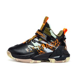 Высокие детские баскетбольные кроссовки для детей BIG WASP, черный