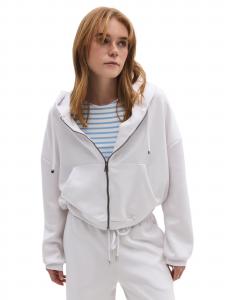 No Matter What Белый худи на молнии