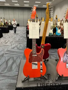 Fender Custom Shop 1963 Telecaster - Journeyman Relic - Candy Tangerine - ограниченное издание Namm, индивидуальная сборка ПРЕДЗАКАЗ