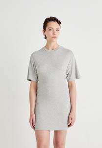 Платье Gina Tricot TEE DRESS, Grey Melange/Grey
