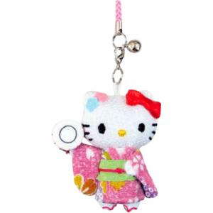 Куклы-подвески в виде кимоно Hello Kitty, плюшевые куклы, миниатюрные и высокие Sanrio, drum pendant, розовый hello kitty