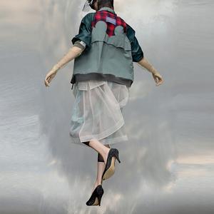 Куртка унисекс светло-голубая Maison Margiela, светло-голубой