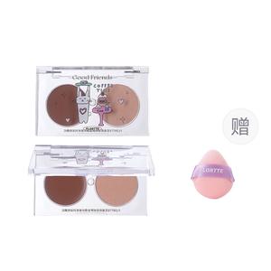 Крем-корректор для лица универсальный двухтоновый blush из коллекции Good Fatty Friends Club легко растушевывается и выравнивает тон кожи FLORTTE
