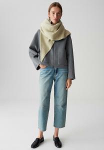 Шарф OPUS SOFT TRIANGLE MELANGE, Soft Matcha/Light Green