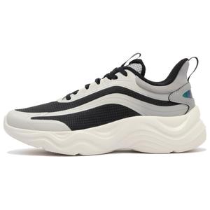 361° Прочные дышащие легкие низкие повседневные беговые кроссовки женские черные серые белые пемза/обсидиан черный, цвет Pumice/Obsidian Black