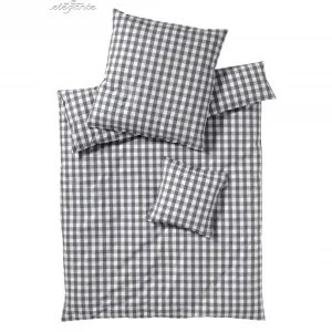 Элегантное постельное белье «Квадро», приятное к коже Elegante, цвет silberfarben