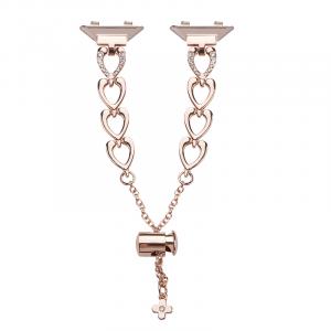 CHENSONG Часы Strap Huawei Compatibility Metal, Rose Gold