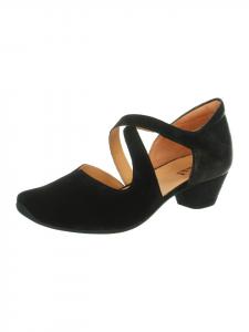 Think! Женские туфли-лодочки AIDA в черно-комбинированном цвете