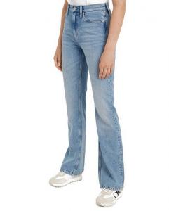 Аутентичные женские джинсы Bootcut Calvin Klein Jeans, светло-синий