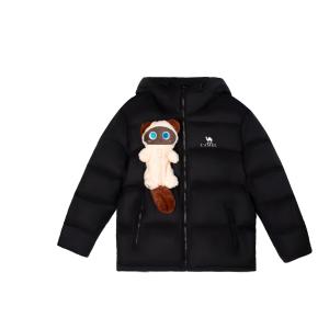 Пуховик из коллекции Warm Fleece Unisex CAMEL, phantom черный