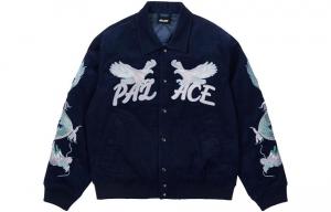 Куртка унисекс темно-синий Palace