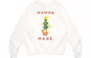 HUMAN MADE Толстовка KEIKO SOOTOME FW23 Unisex Ecru
