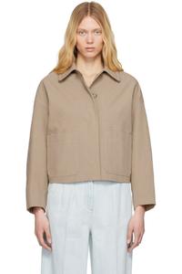 Бежевая куртка Bianca A.P.C.