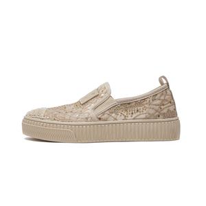 Bull charm Эспадрильи женские, абрикосовые/черные