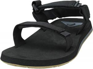 Шлепанцы Quiksilver Men's, черный/серый/коричневый